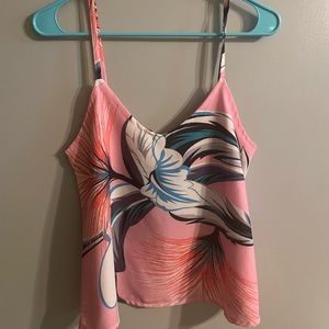 Floral tank top